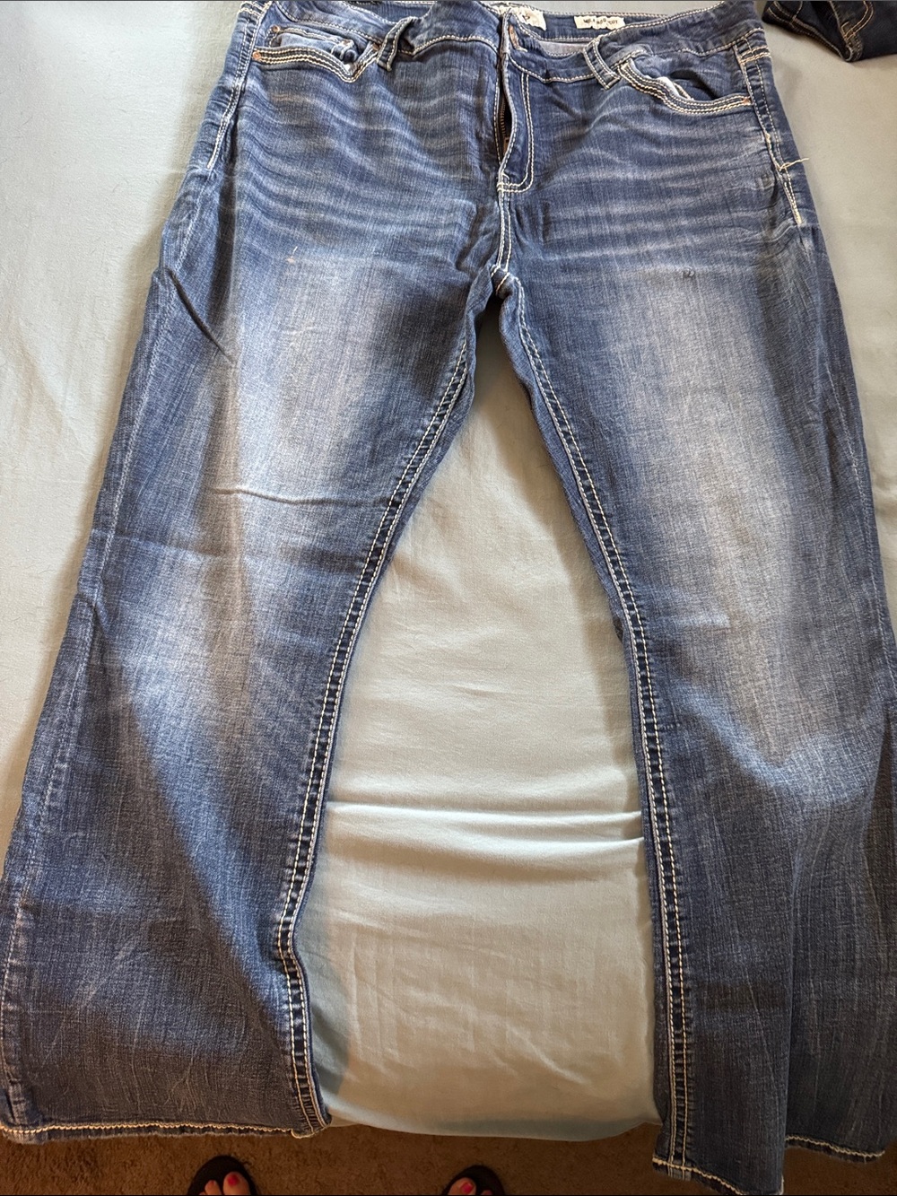 Daytrip Blue Mid-Wash Mila Bootcut Jeans